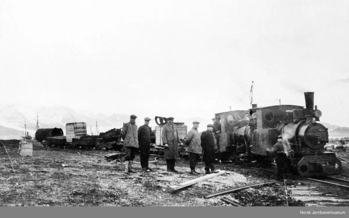 Damplokomotiver tilhørende Kings Bay Kull Comp. i Ny-Ålesund