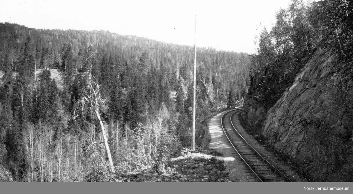 Holmestrand-Vittingfossbanen ved Mossåsen