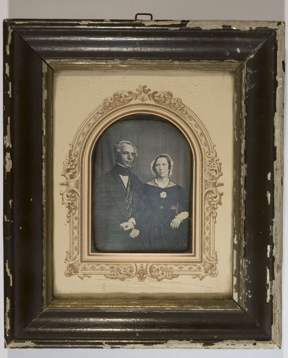 Portrett av kvinne og mann, ektepar.