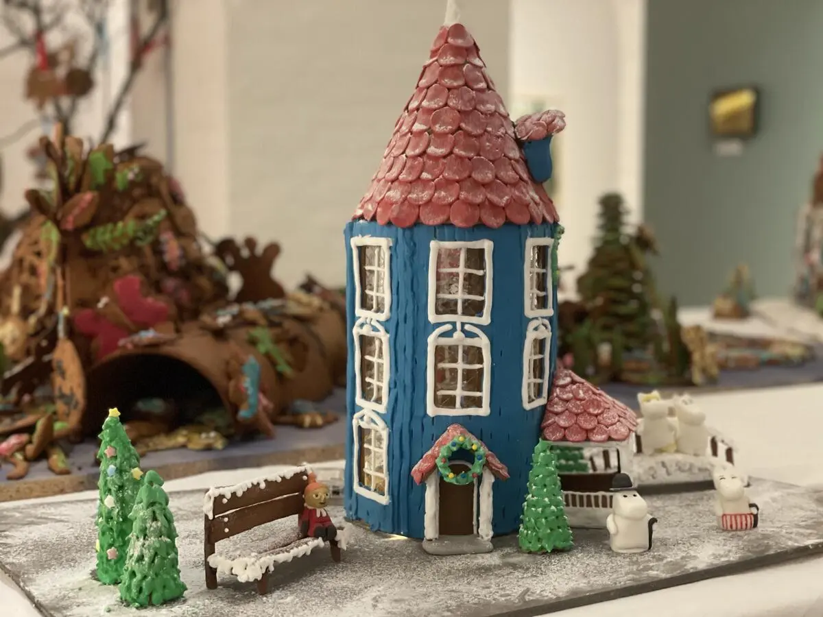 Pepperkakebygg - Muminhuset