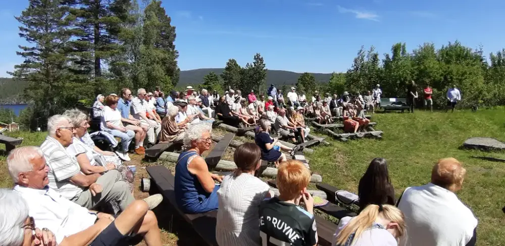 Publikum i Trollamfiet
