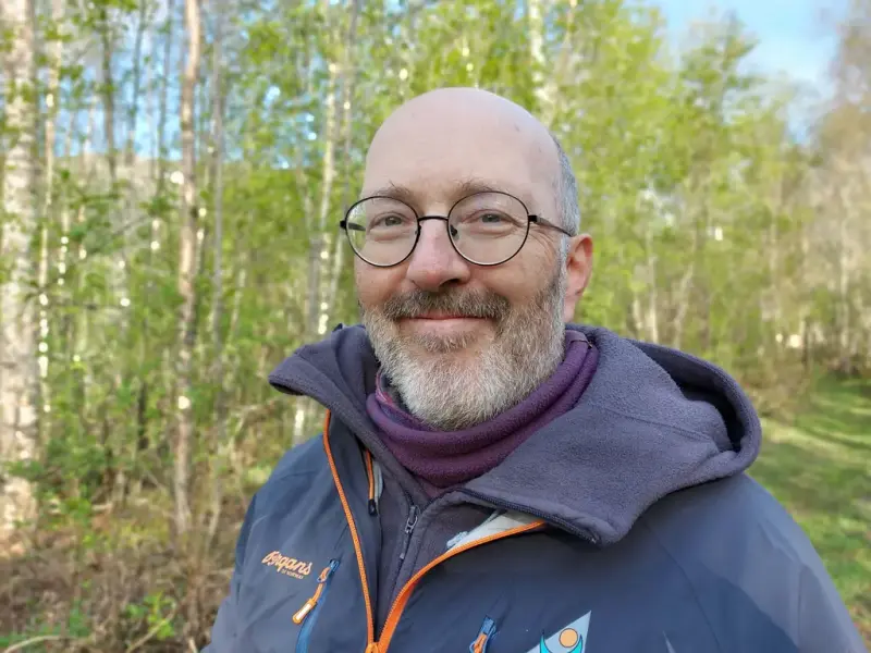Selvportrett av John Linell - 